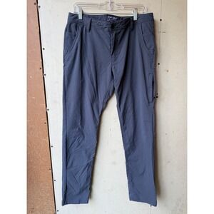 686 Everywhere Collection Pants Mens 32x32 Gray Slim Tapered Chino Travel